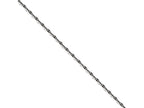 Chisel Stainless Steel 2.50mm Oxidized Fancy Chain Necklace