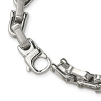 Chisel Stainless Steel Brushed and Polished Necklace - 20 inches
