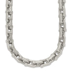 Chisel Stainless Steel Brushed and Polished Necklace - 20 inches