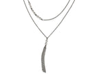Chisel Stainless Steel Infinity Multi Strand W/2in. Ext. Necklace