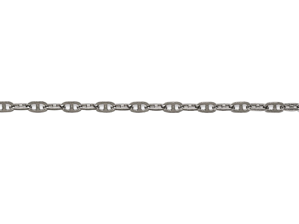 Chisel Stainless Steel Polished 2.75mm Anchor Chain Bracelet