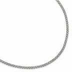 Chisel Stainless Steel Polished 3.10mm  Fancy Double Link Chain Necklace
