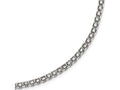 Chisel Stainless Steel Polished 3.10mm  Fancy Double Link Chain Necklace