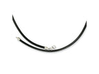 Chisel 3 Genuine Leather Greece Textured Necklace - 18 inches