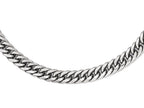 Chisel Stainless Steel Polished 24in Double Curb Chain Necklace