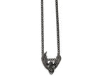 Chisel Stainless Steel Polished And Antiqued Eagle Necklace