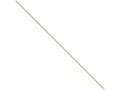 Chisel White and Yellow Rhodium over Brass 1.5mm 2 color plated Ball Chain Necklace - 24 inches