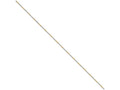 Chisel White and Yellow Rhodium over Brass 1.5mm 2 color plated Ball Chain Necklace - 16 inches