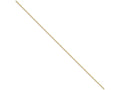 Chisel Yellow Rhodium over Brass 1.5mm Plated Ball Chain Necklace - 24 inches
