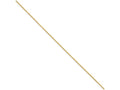 Chisel Yellow Rhodium over Brass 2mm Plated Ball Chain Necklace - 16 inches