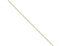 Chisel Yellow Rhodium over Brass 2mm Plated Ball Chain Necklace - 20 inches