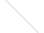 Chisel Yellow Rhodium over Brass 1.70mm Plated Fancy Chain Necklace - 16 inches
