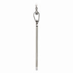 Chisel Stainless Steel Polished Rounded Edge 2mm Thick Dog Tag Necklace