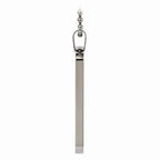 Chisel Stainless Steel Polished Rounded Edge 4mm Thick Dog Tag Necklace