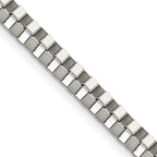 Chisel Stainless Steel 4mm Box Chain Necklace - 20 inches