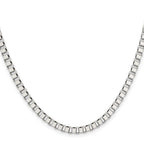 Chisel Stainless Steel 4mm Box Chain Necklace - 20 inches