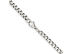 Chisel Stainless Steel 4mm Box Chain Necklace - 20 inches