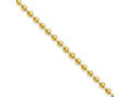 Chisel Stainless Steel Ip Gold-plated 3.0mm 20in Ball Chain Necklace