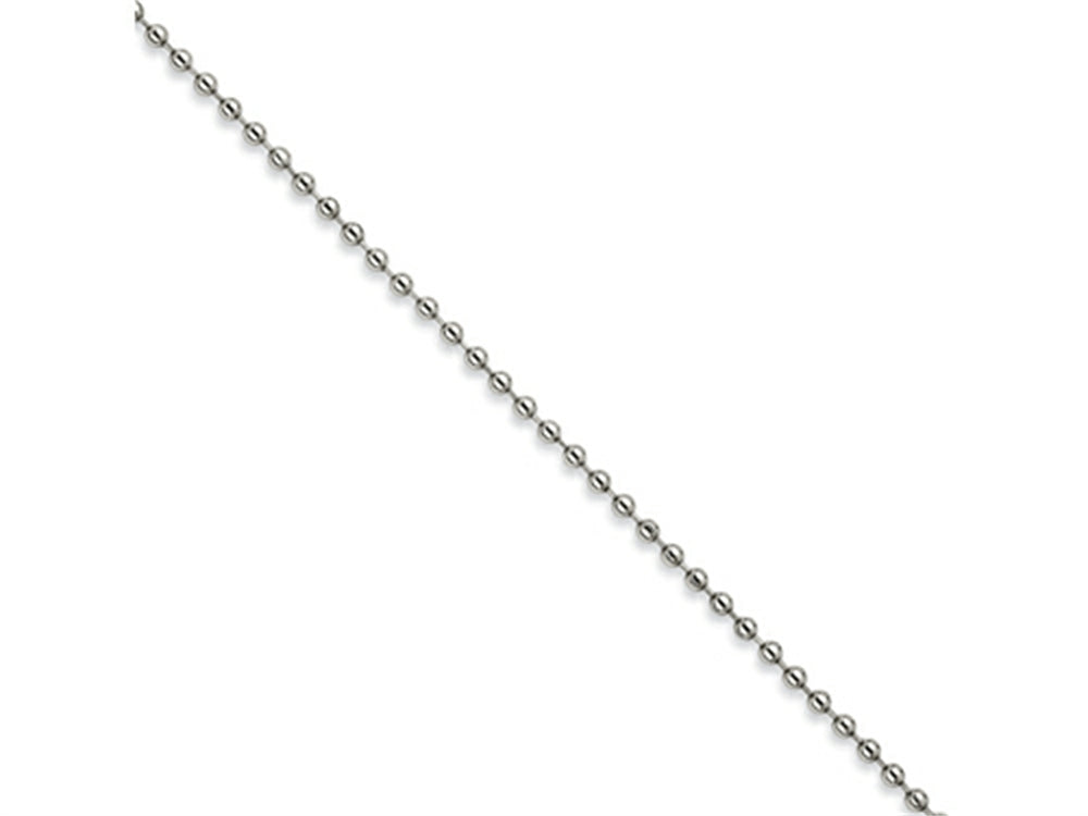 Chisel Stainless Steel 5mm Ball Chain Necklace - 24 inches