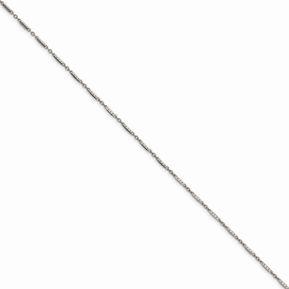 Chisel Stainless Steel Polished 20in 1.80mm Fancy Link Chain Necklace