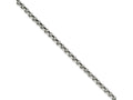 Chisel Stainless Steel 8mm Rolo Chain Necklace - 24 inches