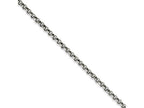 Chisel Stainless Steel 8mm Rolo Chain Bracelet - 7.75 inches
