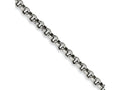 Chisel Stainless Steel 8mm Rolo Chain Necklace - 18 inches