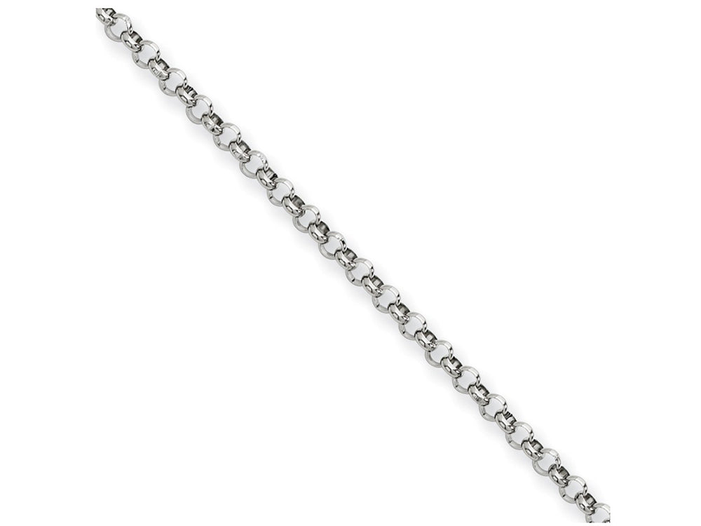 Chisel Stainless Steel 3.90mm 30in Rolo Chain Necklace