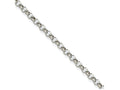 Chisel Stainless Steel 4.60mm 36in Rolo Chain Necklace