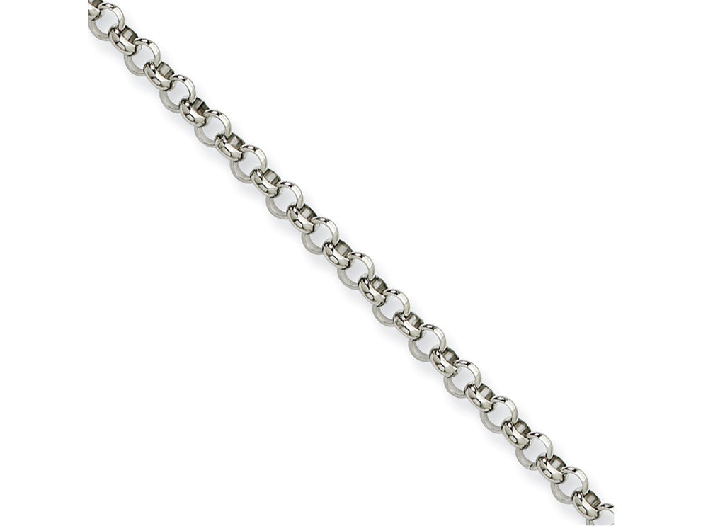 Chisel Stainless Steel 4.60mm 36in Rolo Chain Necklace