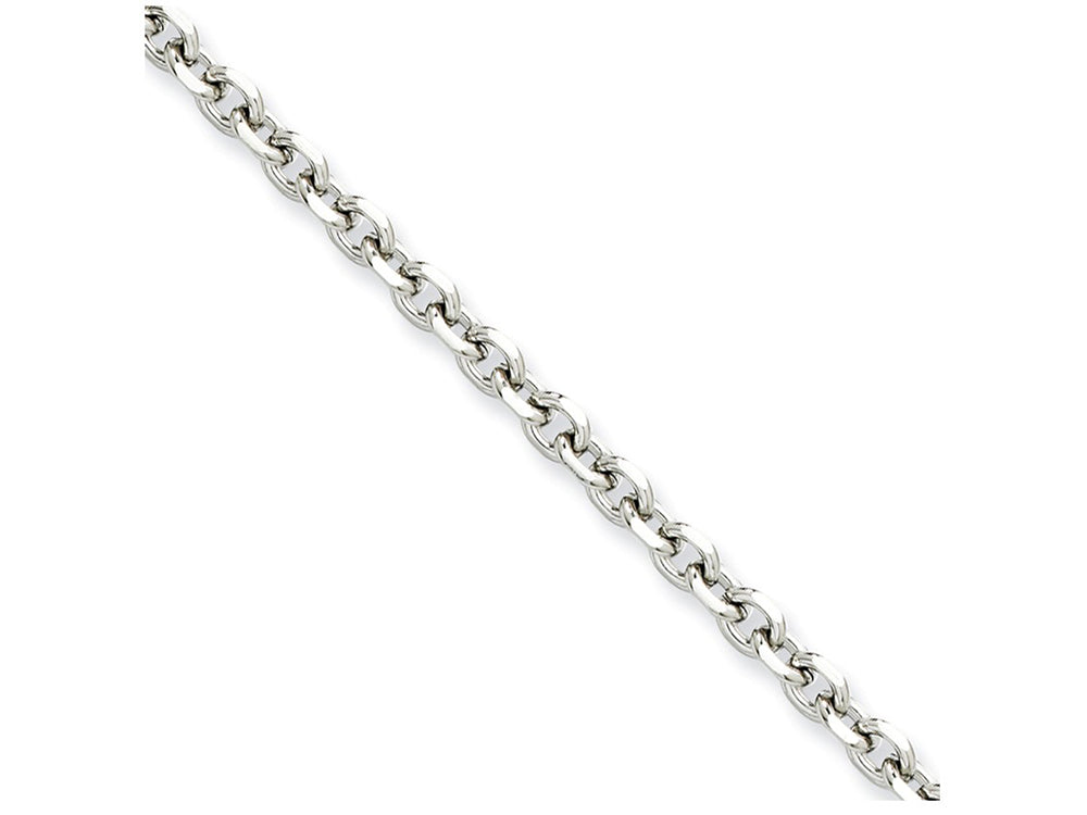 Chisel Stainless Steel 5.3mm 20in Cable Chain Necklace