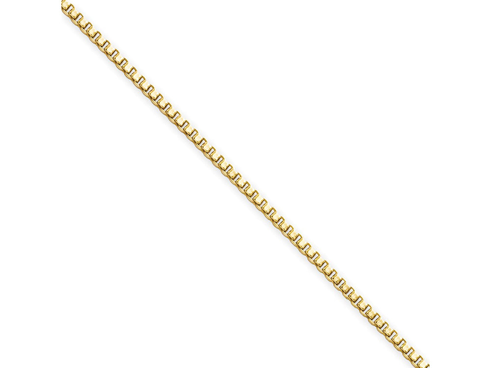 Chisel Stainless Steel Ip Gold-plated 1.5mm 20in Box Chain Necklace