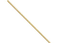 Chisel Stainless Steel Ip Gold-plated 1.5mm 24in Box Chain Necklace