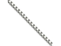 Chisel Stainless Steel 2.4mm 22in Box Chain Necklace