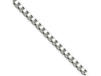 Chisel Stainless Steel 2.4mm 22in Box Chain Necklace