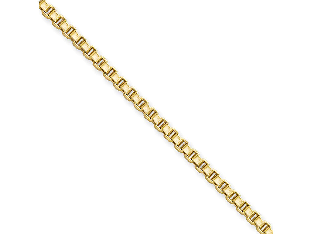 Chisel Stainless Steel Ip Gold-plated 2.4mm 20in Box Chain Necklace