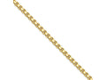 Chisel Stainless Steel Ip Gold-plated 2.4mm 20in Box Chain Necklace