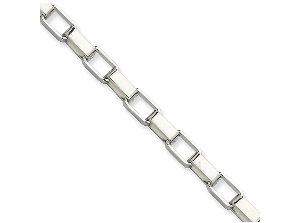 Chisel Stainless Steel 4.8mm 30in Square Link Chain Necklace