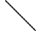 Chisel Stainless Steel Ip Black-plated 2.3mm 20in Rope Chain Necklace