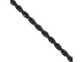 Chisel Stainless Steel Ip Black-plated 4.0mm 30in Rope Chain Necklace