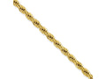 Chisel Stainless Steel Ip Gold-plated 4.0mm 24in Rope Chain Necklace