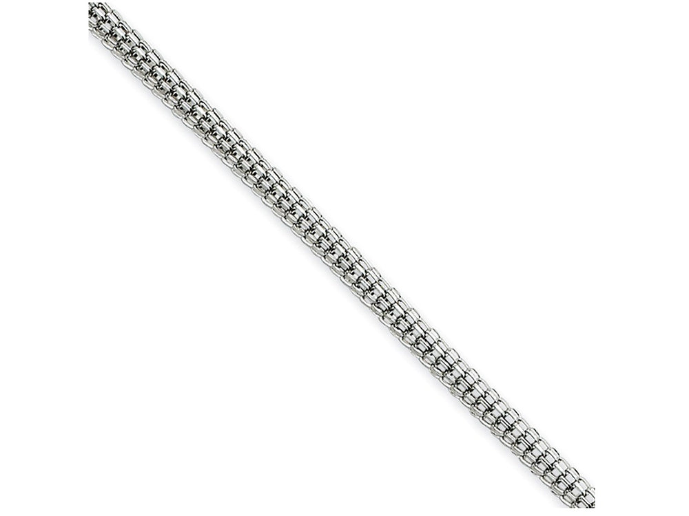 Chisel Stainless Steel 2.5mm 24in Bismark Chain Necklace