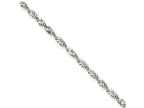Chisel Stainless Steel 2.0mm 18in Singapore Chain Necklace