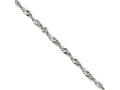 Chisel Stainless Steel 2.5mm 24in Singapore Chain Necklace