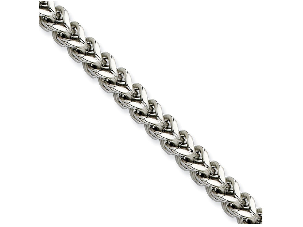 Chisel Stainless Steel 5.50mm 8.5in Franco Chain Bracelet