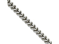 Chisel Stainless Steel 6.75mm 22in Franco Chain Necklace