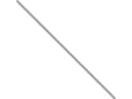 Chisel Stainless Steel 2.25mm 16in Round Curb Chain Necklace
