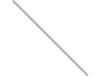 Chisel Stainless Steel 2.25mm 18in Round Curb Chain Necklace