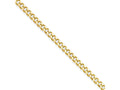 Chisel Stainless Steel Ip Gold-plated 3.0mm 30in Curb Chain Necklace