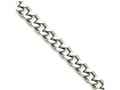 Chisel Stainless Steel 7.5mm 20in Curb Chain Necklace